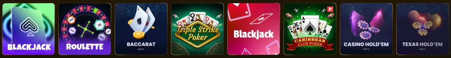 Prestige Casino Tischspiele